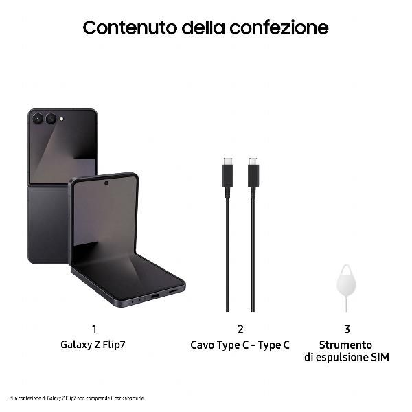 GALAXY Z FLIP7 12+256GB BLACK EE SM-F766BZKGEEE