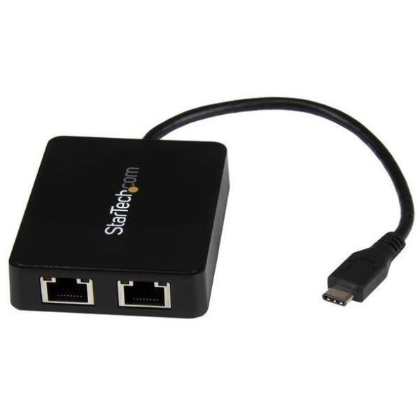 Adattatore di Rete USB-C a 2x RJ45 US1GC301AU2R