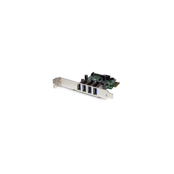 Scheda  PCIe USB 3.0 a 4 porte PEXUSB3S4V