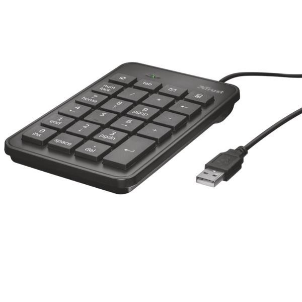 TASTIERA NUMERICA TRUST XALAS USB 22221