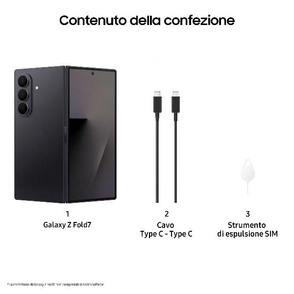 GALAXY Z FOLD7 12+256GB BLACK EE SM-F966BZKBEEE