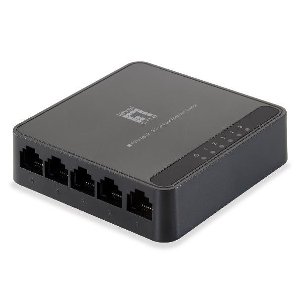 LEVELONE FEU-0512 - SWITCH 5-PORTE 10/100 FEU-0512