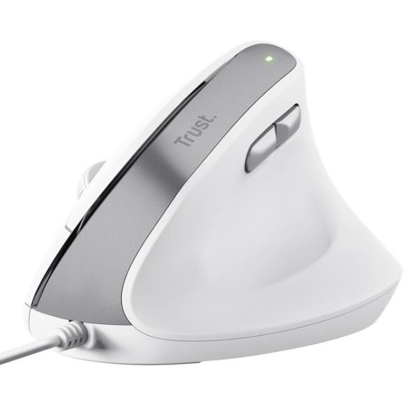 BAYO II ERGONOMIC MOUSE WHT 25397
