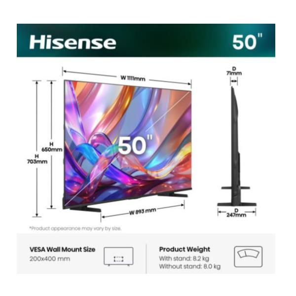 50 E79S QLED 4K UHD SMART VIDAA 50E79S