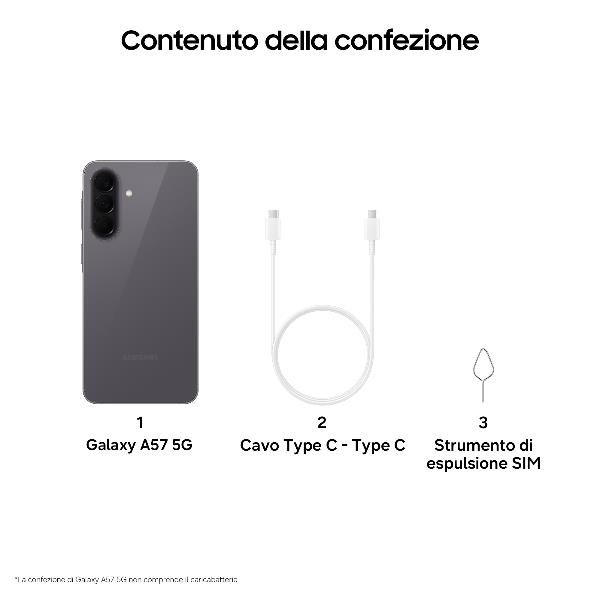 GALAXY A57 8+128GB GRAY EE SM-A576BZABEEE