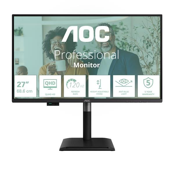 27 MONITOR IPS 120HZ REG ALT Q27P4CV